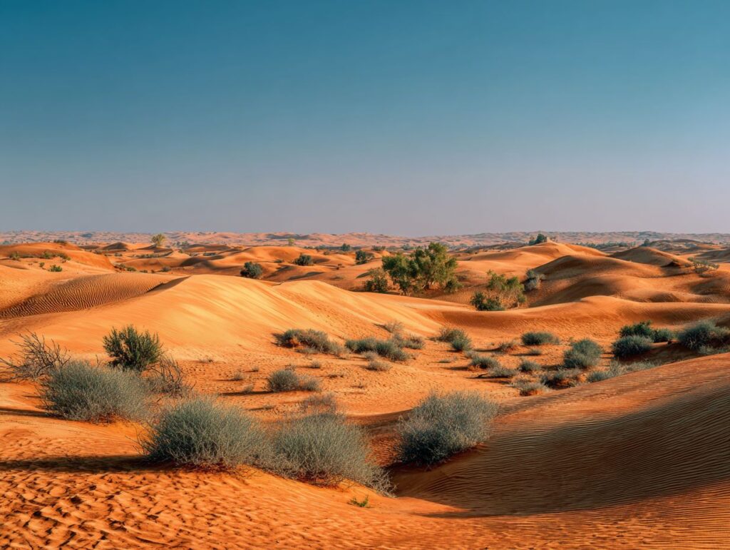 What Causes the Unique Red Color of Dubai