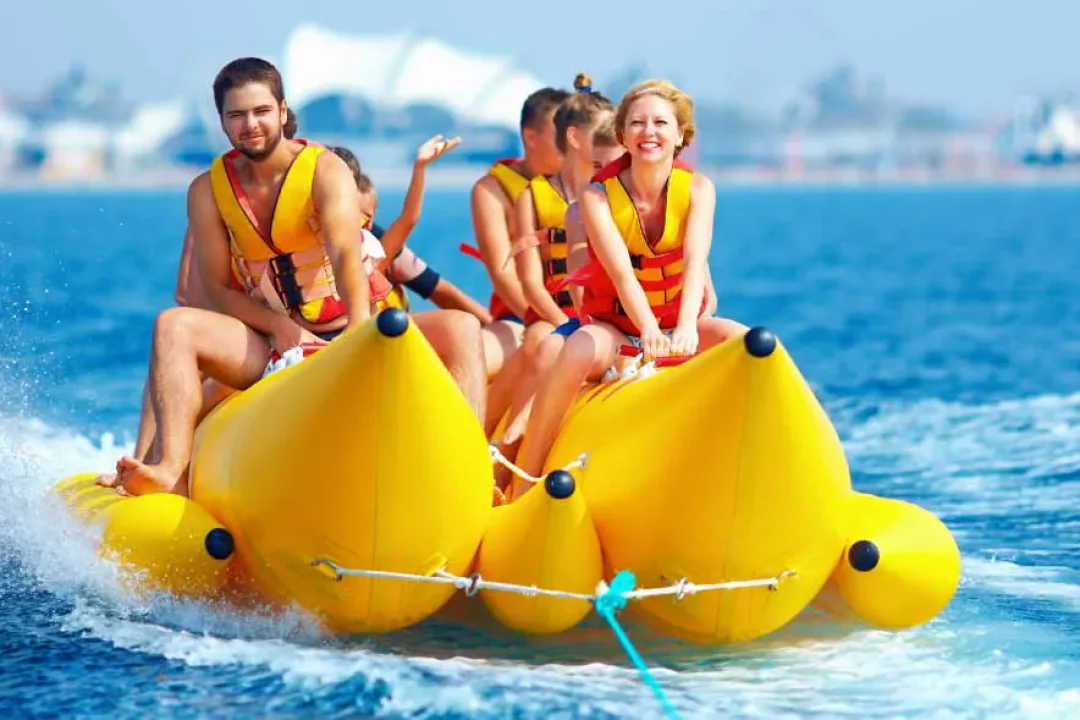 Banana Boat Ride in Dubai