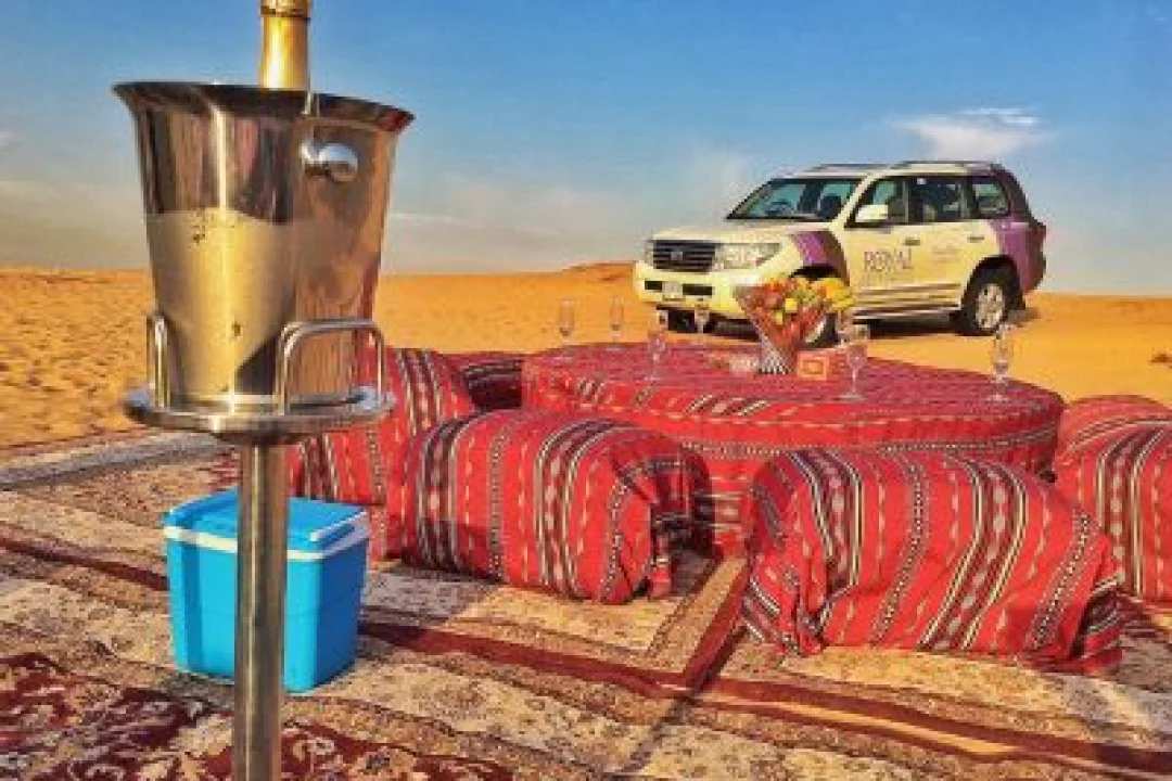 PRIVATE DESERT SAFARI SUNSET SETUP (4)